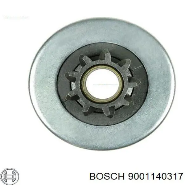 Roda-livre do motor de arranco 9001140317 Bosch