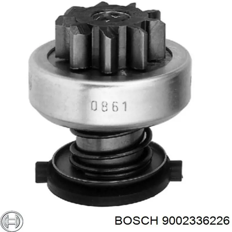 Compre 9002336226 Bosch Roda-livre do motor de arranco
