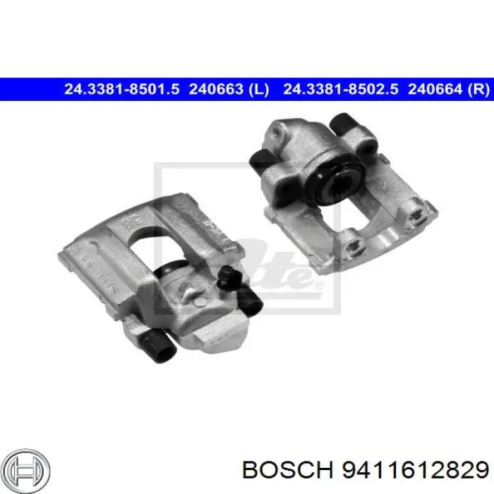 9411612829 Bosch Válvula de bombeio da Bomba de Combustível de Pressão Alta