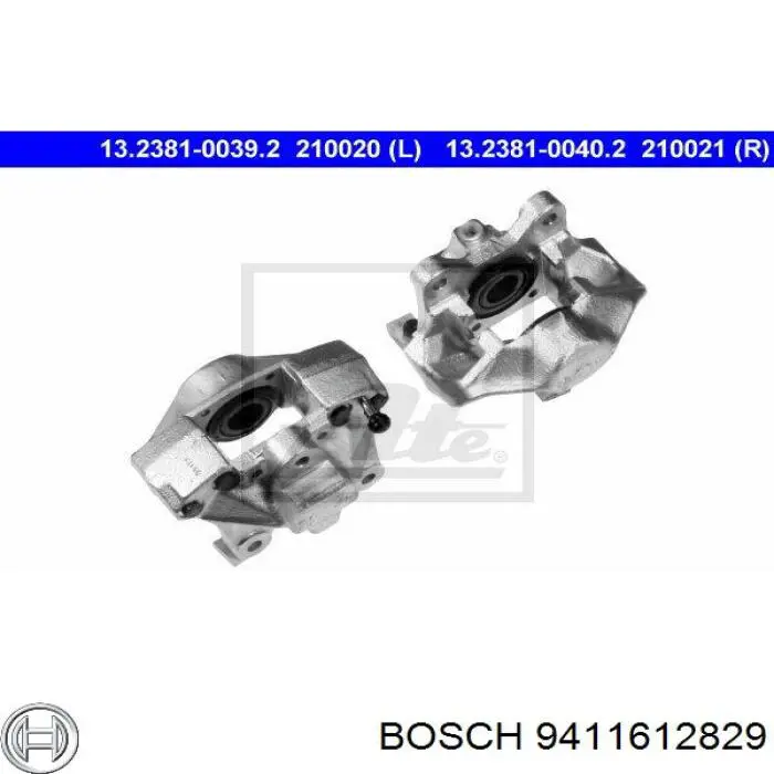 Válvula de bombeio da Bomba de Combustível de Pressão Alta 9411612829 Bosch