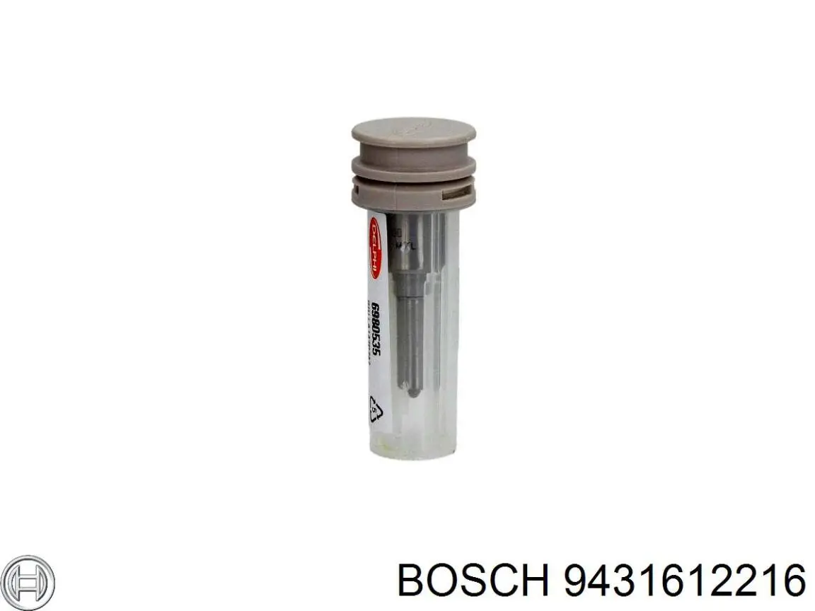 Anel (arruela) do injetor de ajuste 9431612216 Bosch