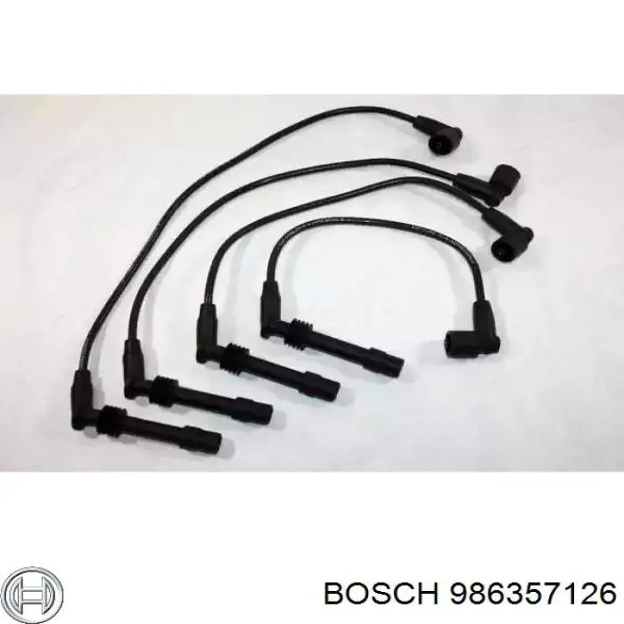 986357126 Bosch Fios de alta voltagem, kit