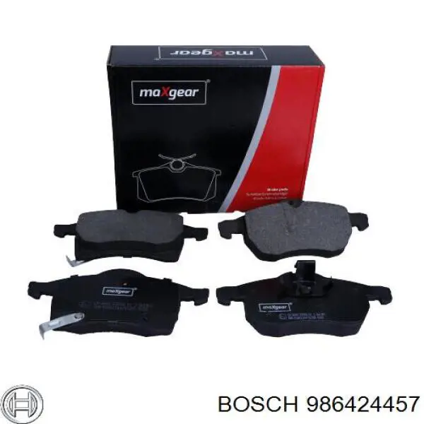 986424457 Bosch Sapatas do freio dianteiras de disco