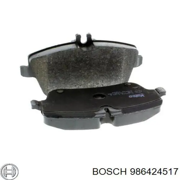 986424517 Bosch Sapatas do freio dianteiras de disco