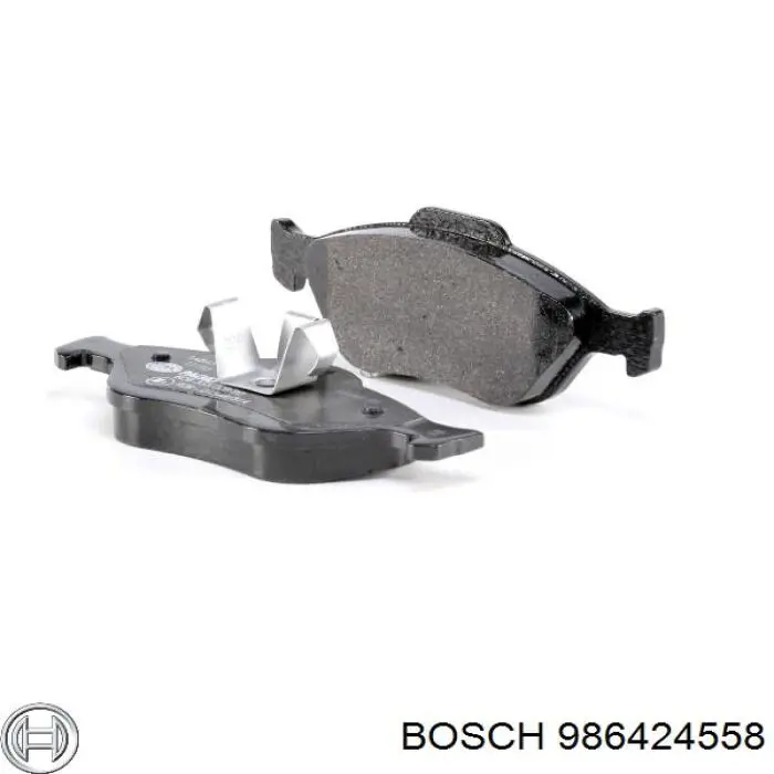 Sapatas do freio dianteiras de disco 986424558 Bosch
