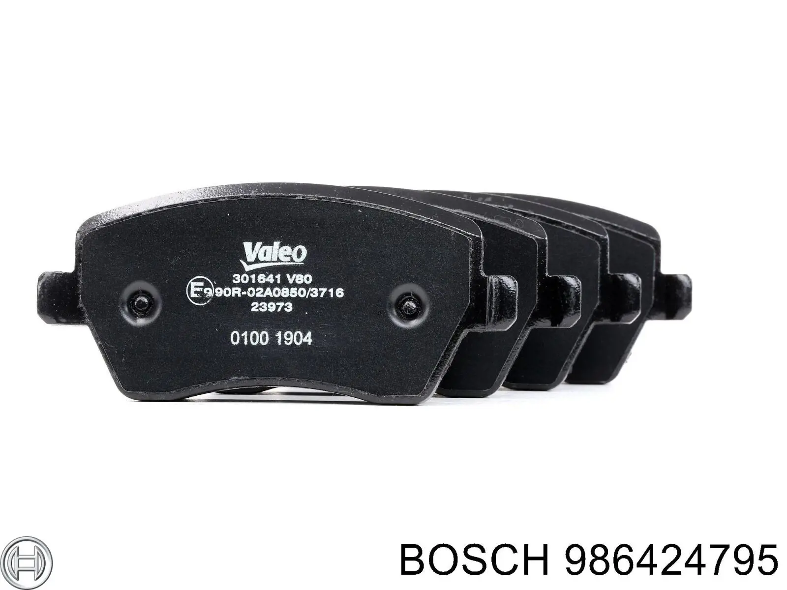 986424795 Bosch Sapatas do freio dianteiras de disco