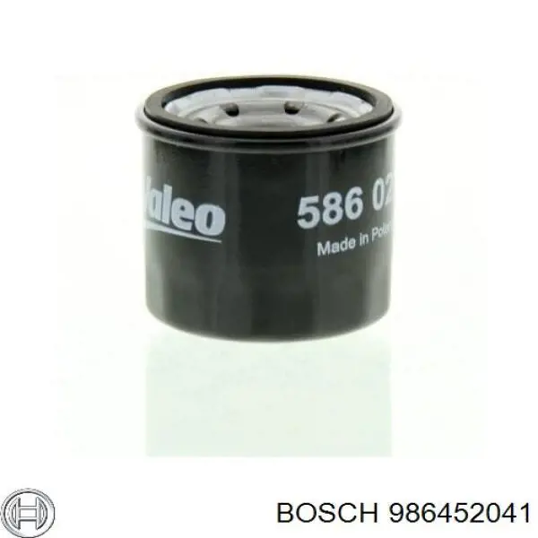 Filtro de óleo Bosch 986452041