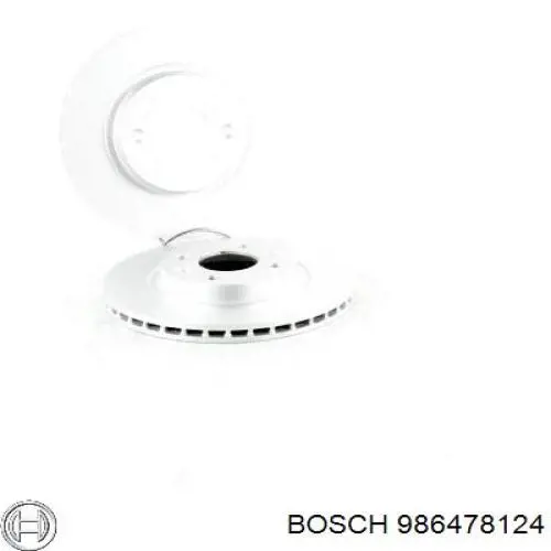 986478124 Bosch Disco do freio dianteiro