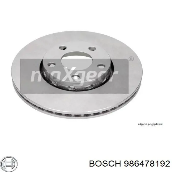 Compre 986478192 Bosch Disco do freio dianteiro