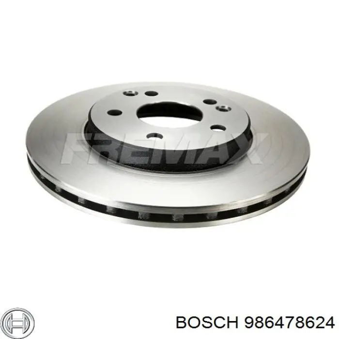 986478624 Bosch Disco do freio dianteiro