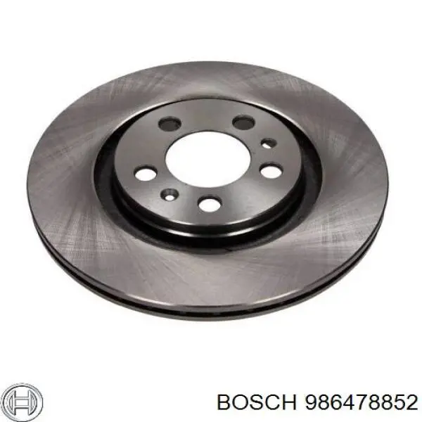 Disco do freio dianteiro 986478852 Bosch