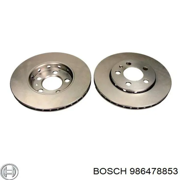 Disco do freio dianteiro Bosch 986478853 preço, a partir de 30,88 USD