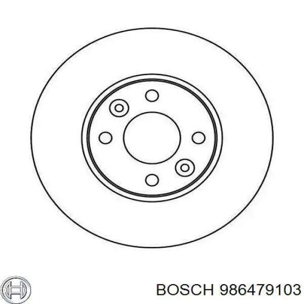 Disco do freio dianteiro Bosch 986479103 preço, a partir de 35,63 USD