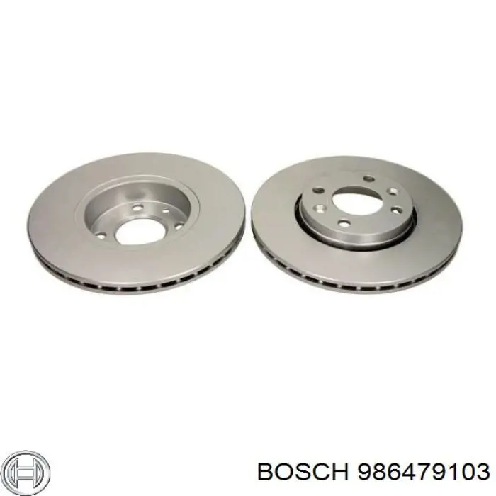 Compre 986479103 Bosch Disco do freio dianteiro