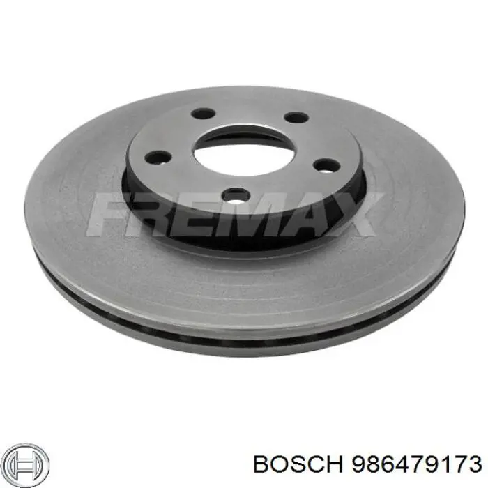 Compre 986479173 Bosch Disco do freio dianteiro