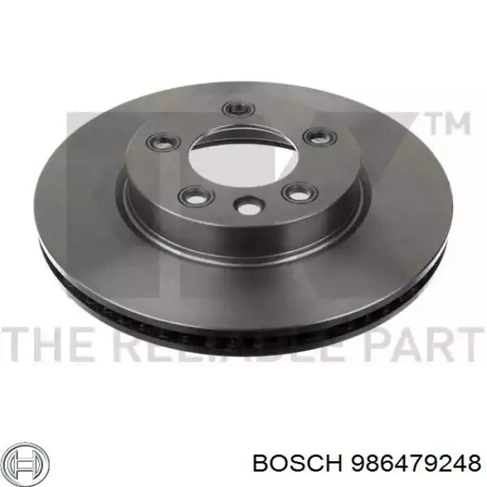 Disco do freio dianteiro Bosch 986479248 preço, a partir de 89,19 USD