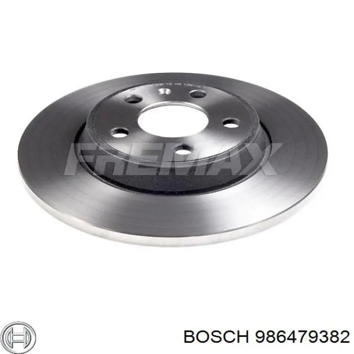 Disco do freio traseiro Bosch 986479382 preço, a partir de 48,37 USD