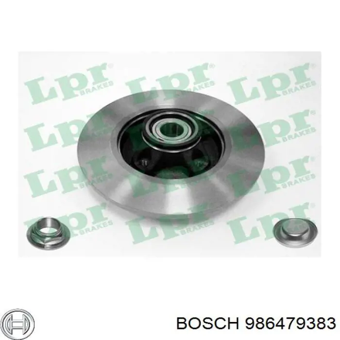 986479383 Bosch Disco do freio traseiro