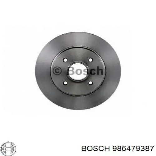 986479387 Bosch Disco do freio traseiro