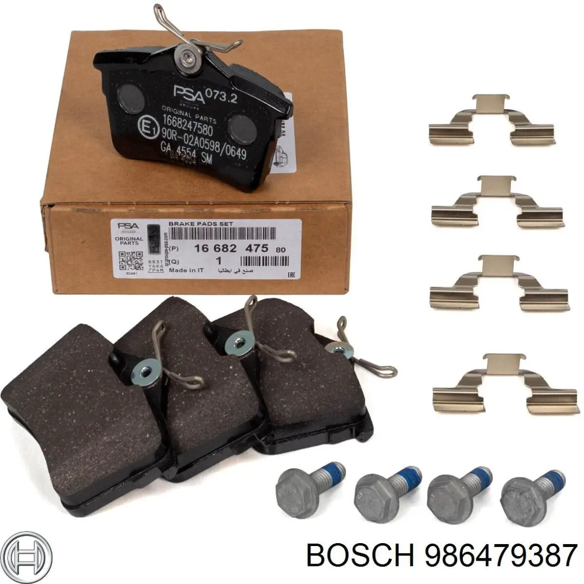 986479387 Bosch Disco do freio traseiro