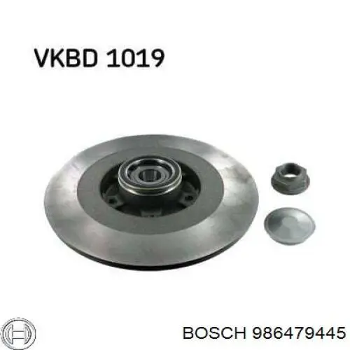 Compre 986479445 Bosch Disco do freio traseiro