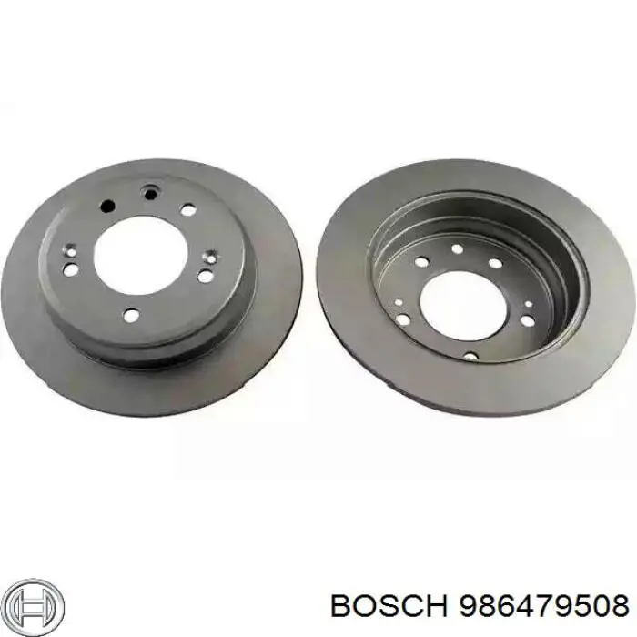 Compre 986479508 Bosch Disco do freio traseiro