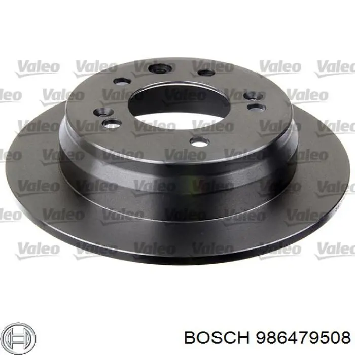 986479508 Bosch Disco do freio traseiro