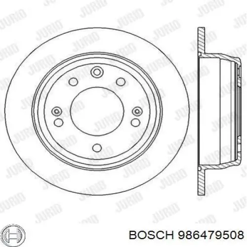 Compre 986479508 Bosch Disco do freio traseiro