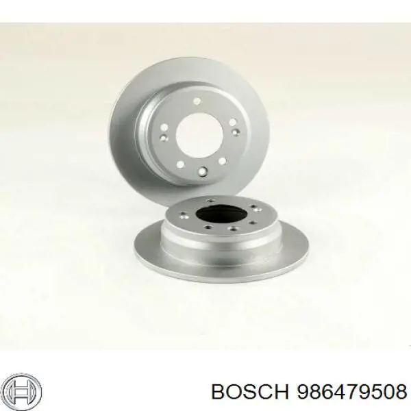 Disco do freio traseiro 986479508 Bosch