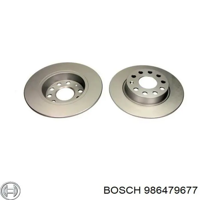 Disco do freio traseiro Bosch 986479677 preço, a partir de 45,29 USD