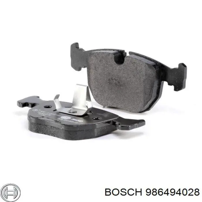 986494028 Bosch Sapatas do freio dianteiras de disco