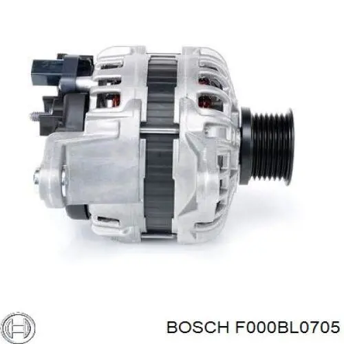 F000BL0705 Bosch Gerador