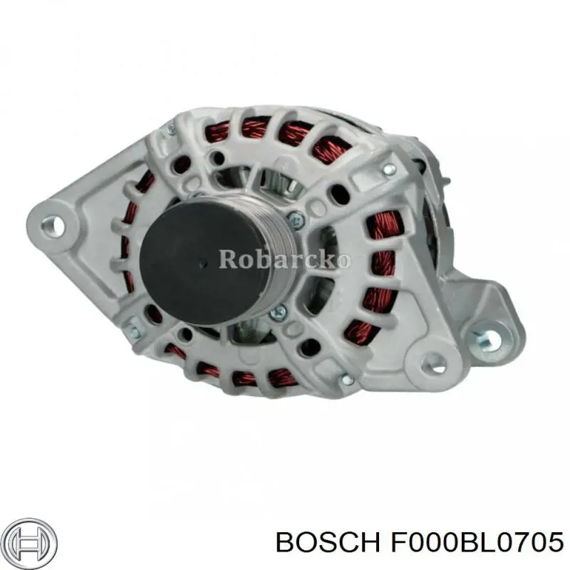 Gerador F000BL0705 Bosch