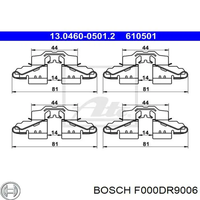 Compre F000DR9006 Bosch Regulador de pressão de combustível de módulo da bomba de combustível no tanque