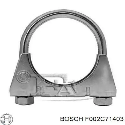 Anel (arruela) do injetor de ajuste Bosch F002C71403 preço, a partir de 1,55 USD