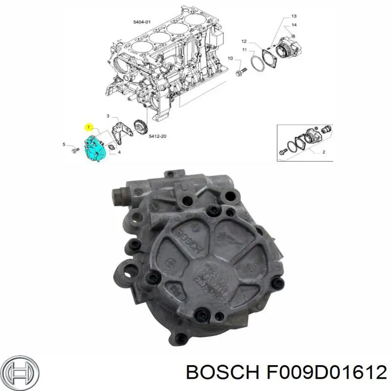 Bomba de óleo Bosch F009D01612 preço, a partir de 139,85 USD