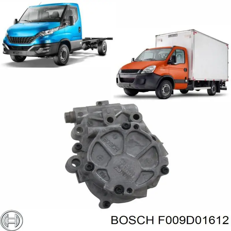 Bomba de óleo F009D01612 Bosch