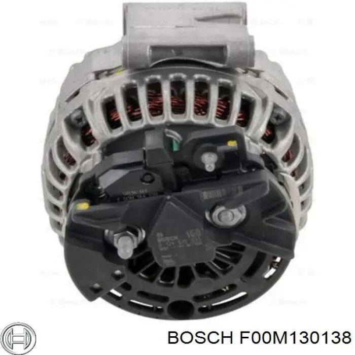 F00M130138 Bosch Enrolamento do gerador, estator