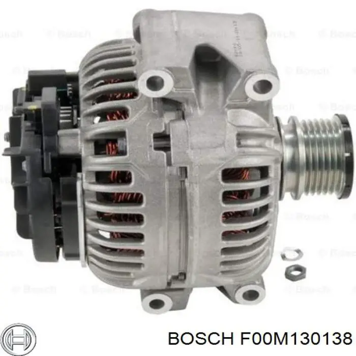 Enrolamento do gerador, estator F00M130138 Bosch