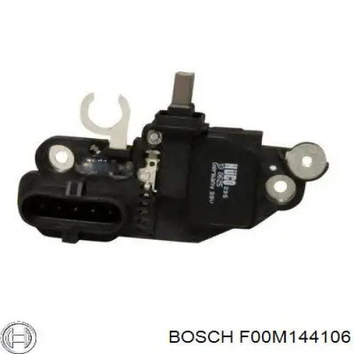 F00M144106 Bosch Relê-regulador do gerador (relê de carregamento)