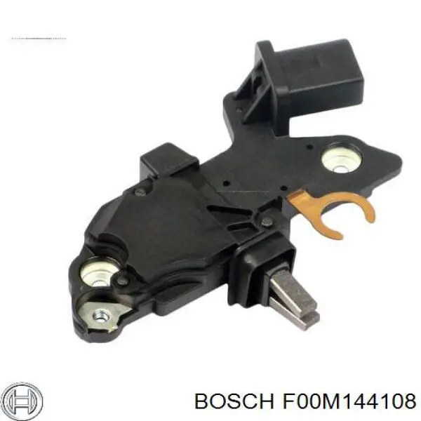 F00M144108 Bosch Relê-regulador do gerador (relê de carregamento)