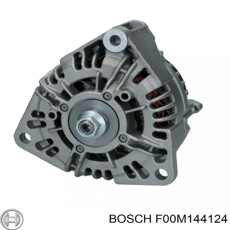 F00M144124 Bosch Relê-regulador do gerador (relê de carregamento)
