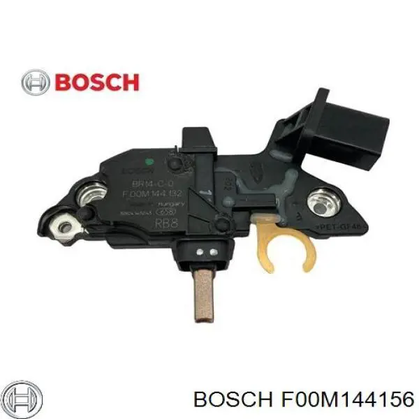 F00M144156 Bosch Relê-regulador do gerador (relê de carregamento)