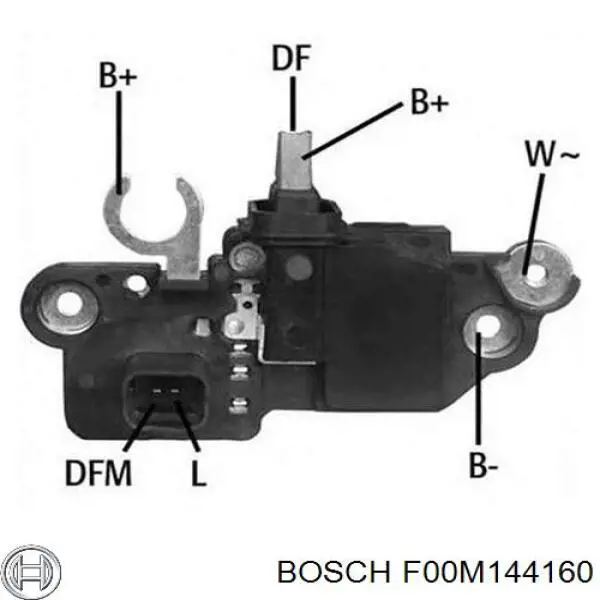 Compre F00M144160 Bosch Relê-regulador do gerador (relê de carregamento)