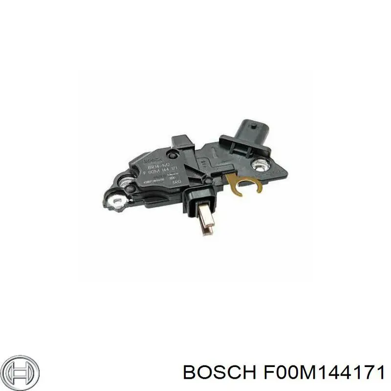 Relê-regulador do gerador (relê de carregamento) F00M144171 Bosch