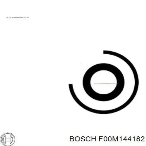 Relê-regulador do gerador (relê de carregamento) F00M144182 Bosch