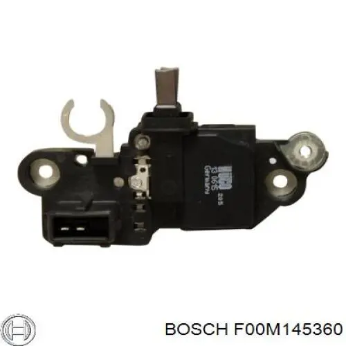 Relê-regulador do gerador (relê de carregamento) F00M145360 Bosch