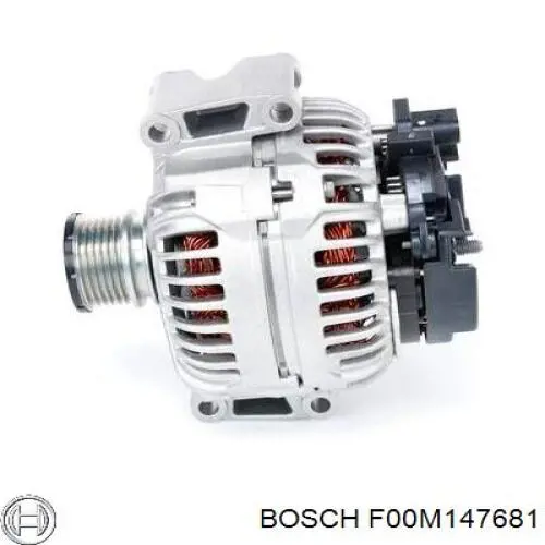 Enrolamento do gerador, estator Bosch F00M147681