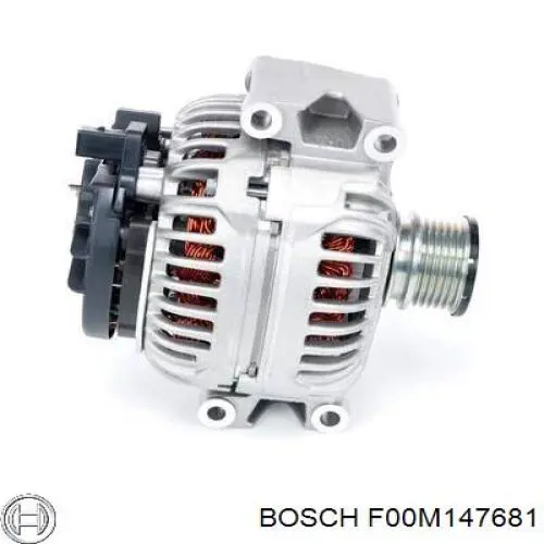 F00M147681 Bosch Enrolamento do gerador, estator