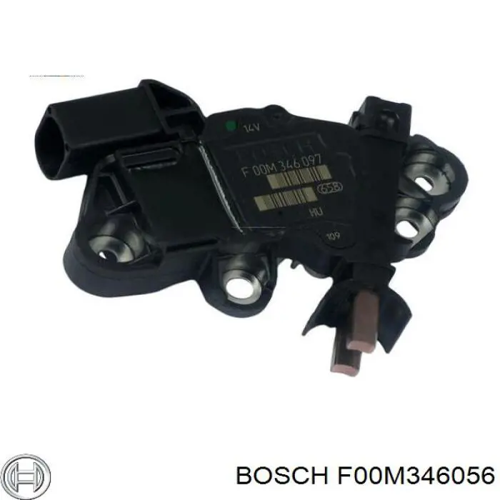 F00M346056 Bosch Relê-regulador do gerador (relê de carregamento)